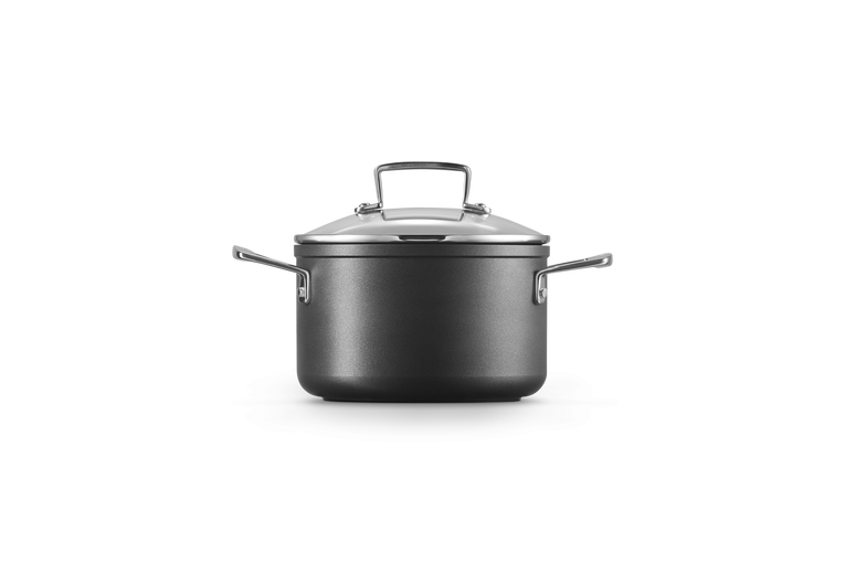 Pentola in alluminio antiaderente con coperchio vetro - 18 CM / 2.8 L