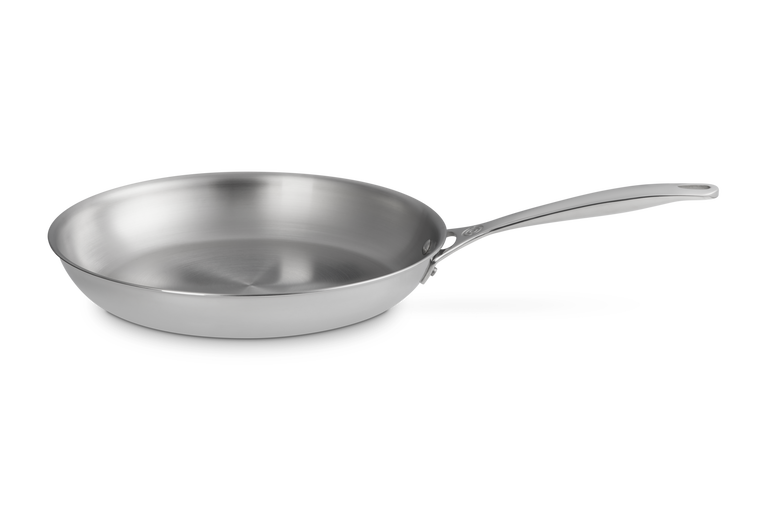 Padella bassa in acciaio inox - 30 CM