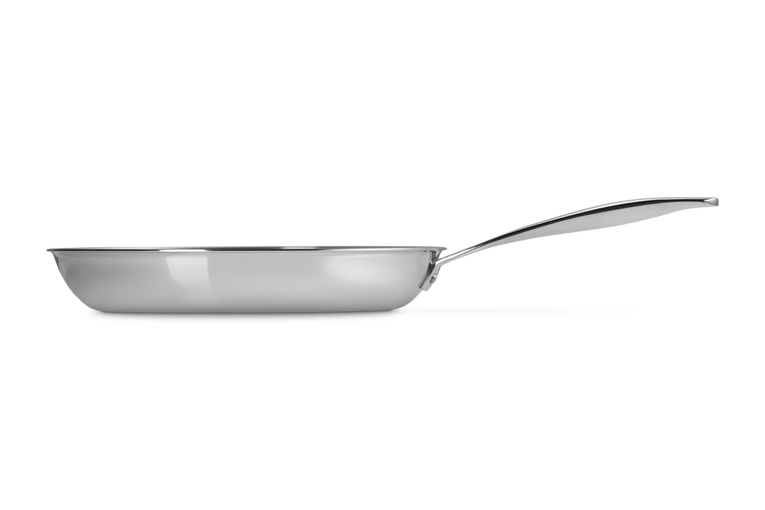 Padella bassa in acciaio inox - 30 CM