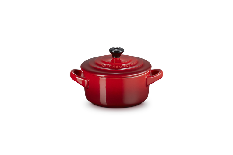 Mini cocotte rotonda in gres vetrificato - Ciliegia 10 CM / 0.25 L