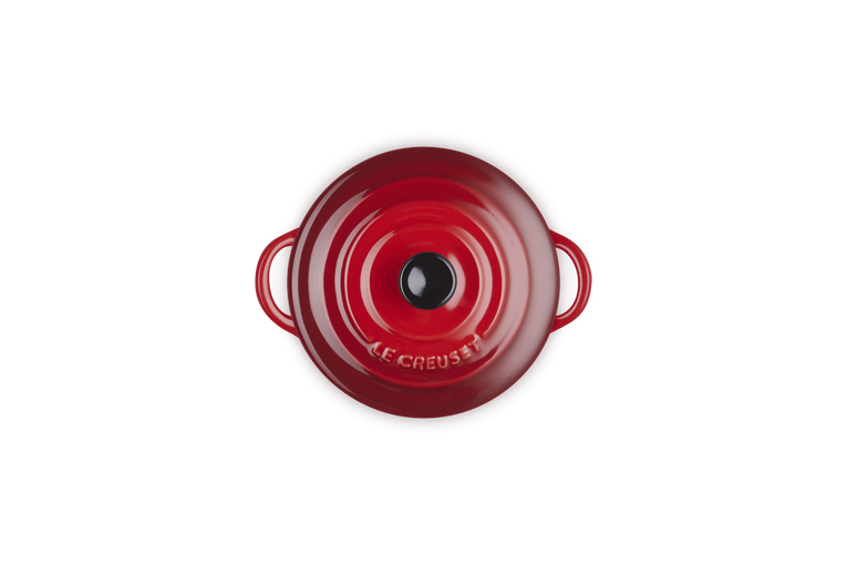 Mini cocotte rotonda in gres vetrificato - Ciliegia 10 CM / 0.25 L