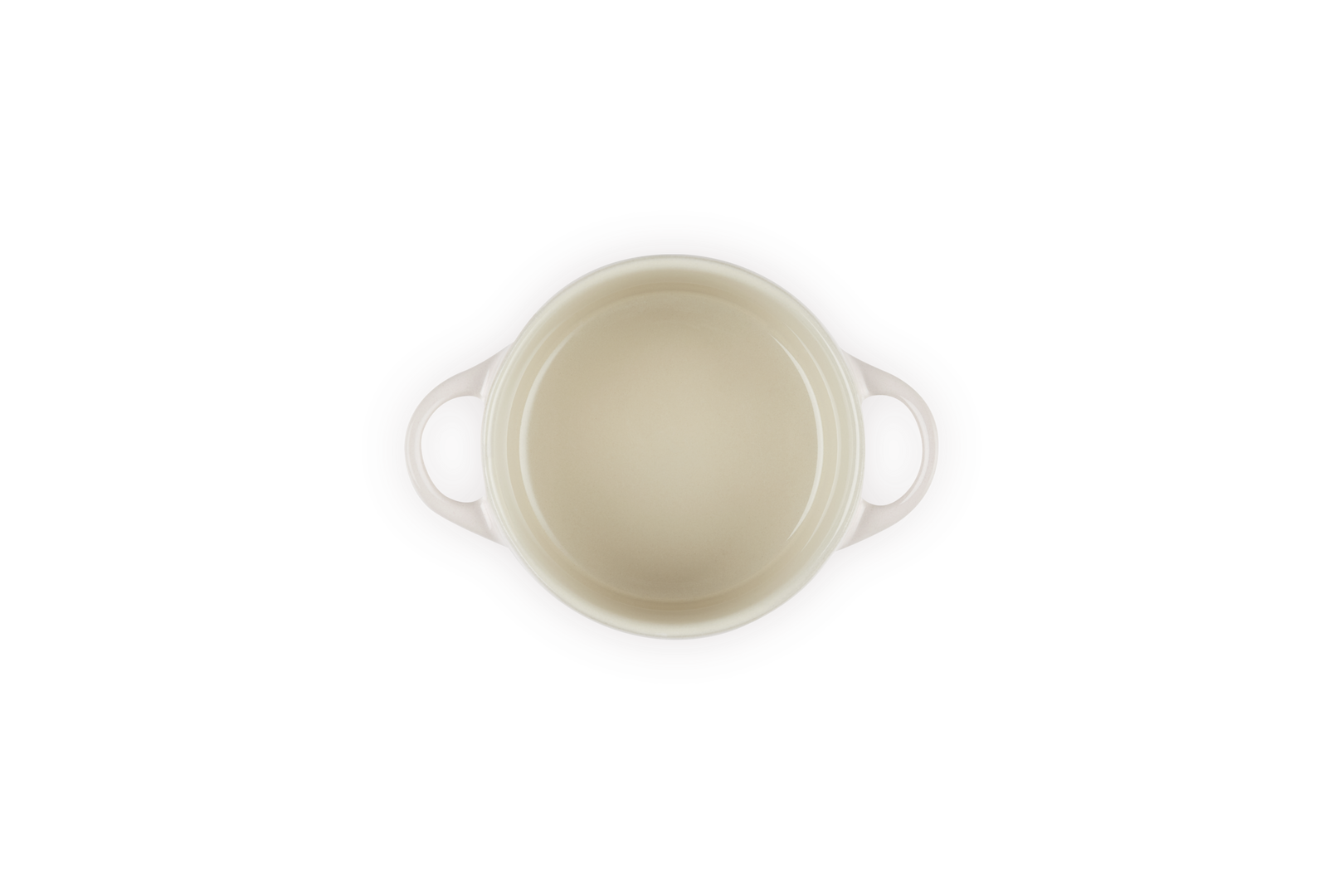 Mini cocotte rotonda in gres vetrificato - Shell Pink 10 CM / 0.25 L