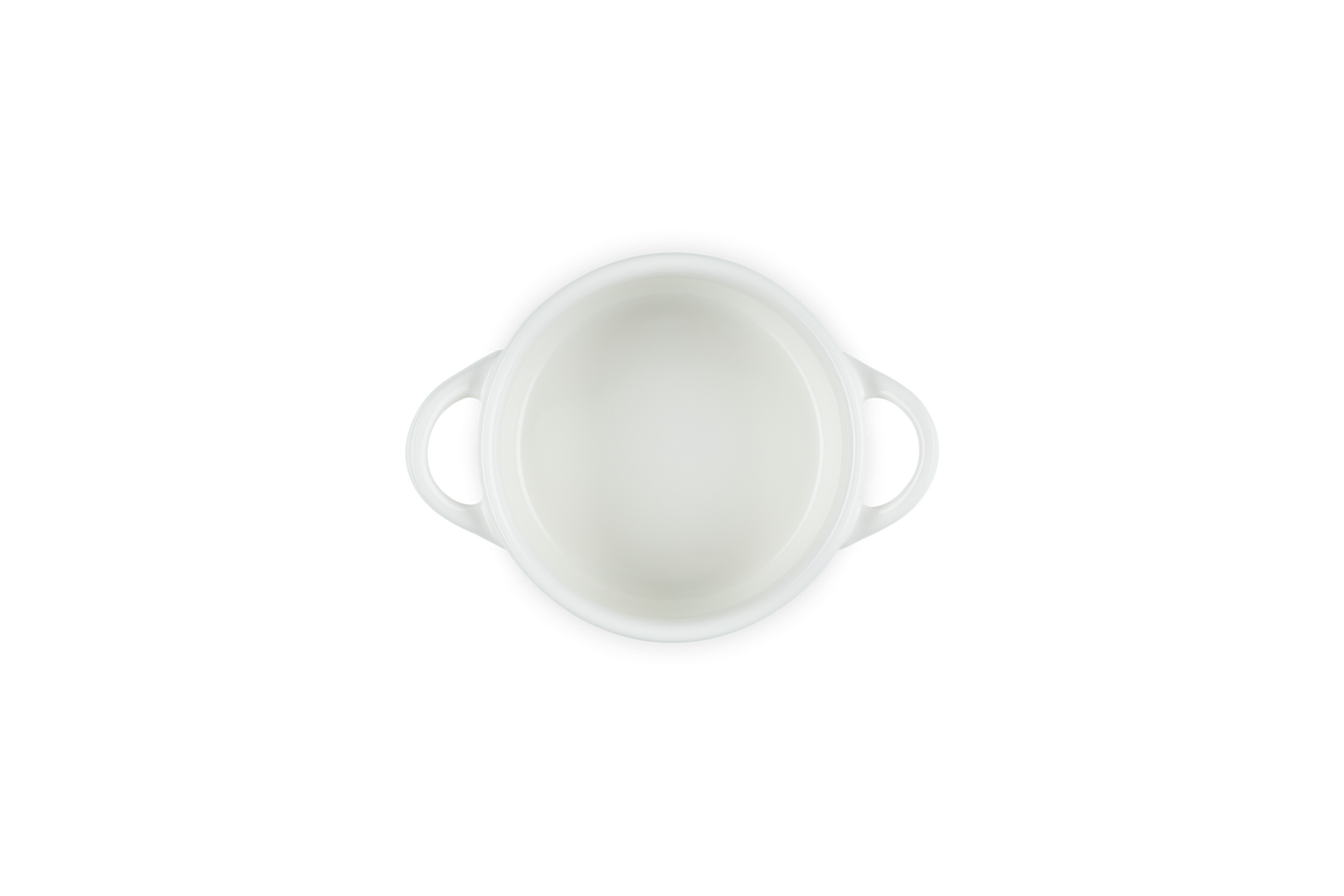 Mini cocotte rotonda in gres vetrificato - Meringue 10 CM / 0.25 L