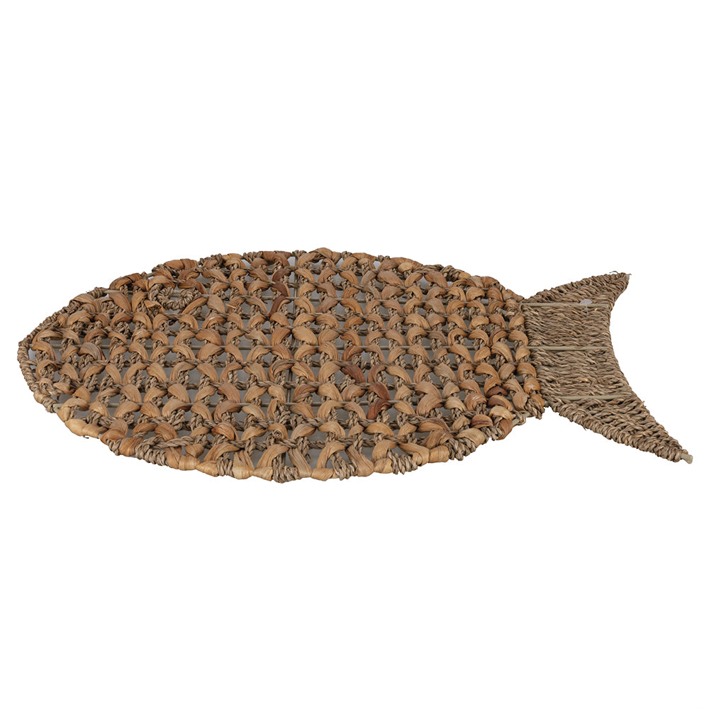 CARAIBE TOVAGLIETTA PESCE IN FIBRA NATURALE