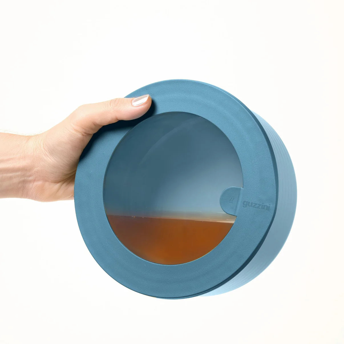 STORE&MORE BIO - CONTENITORE "FOOD STORAGE" - TONDO XL Deep air blue