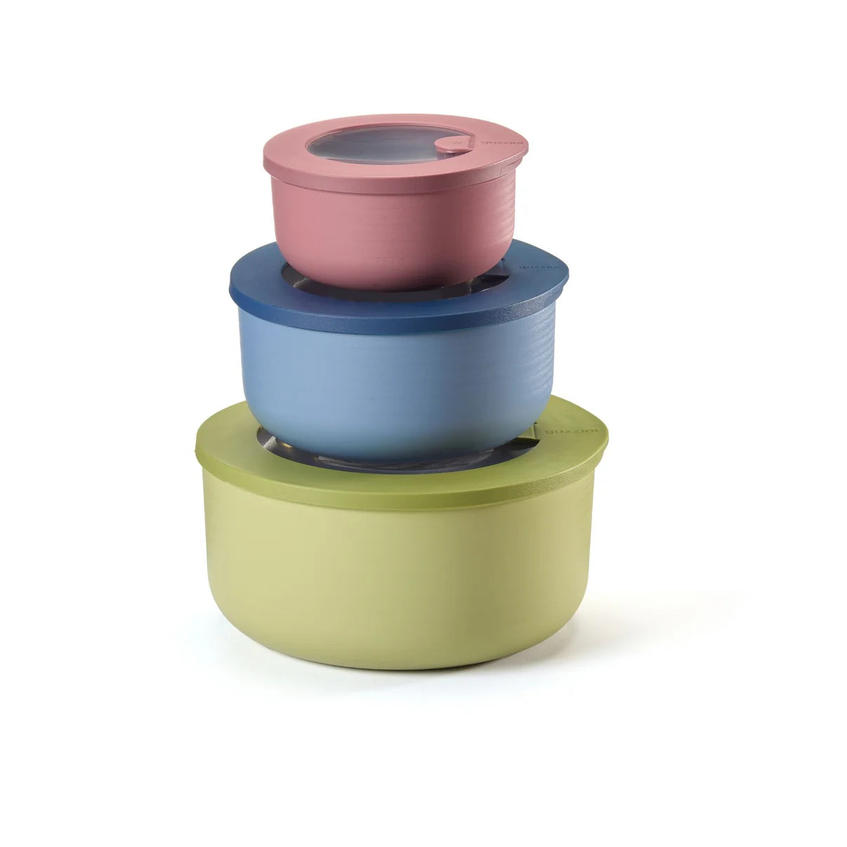 STORE&MORE BIO - SET 3 CONTENITORI "FOOD STORAGE" - TONDI