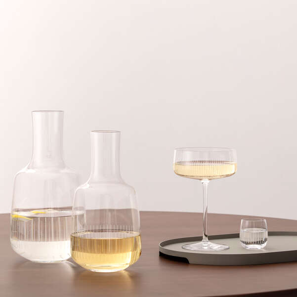 AFINA Coppa da champagne/ spumante trasparente - 120 ml, cristallo SET 4 PZ