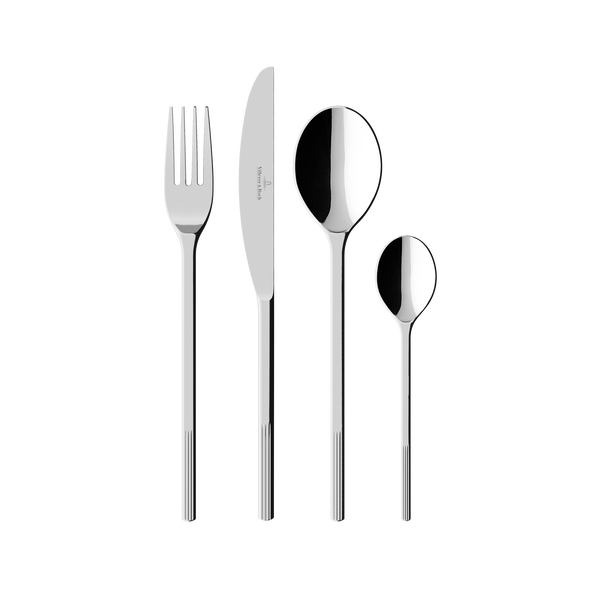 AFINA Set di posate - 24 pz. Acciaio Inox