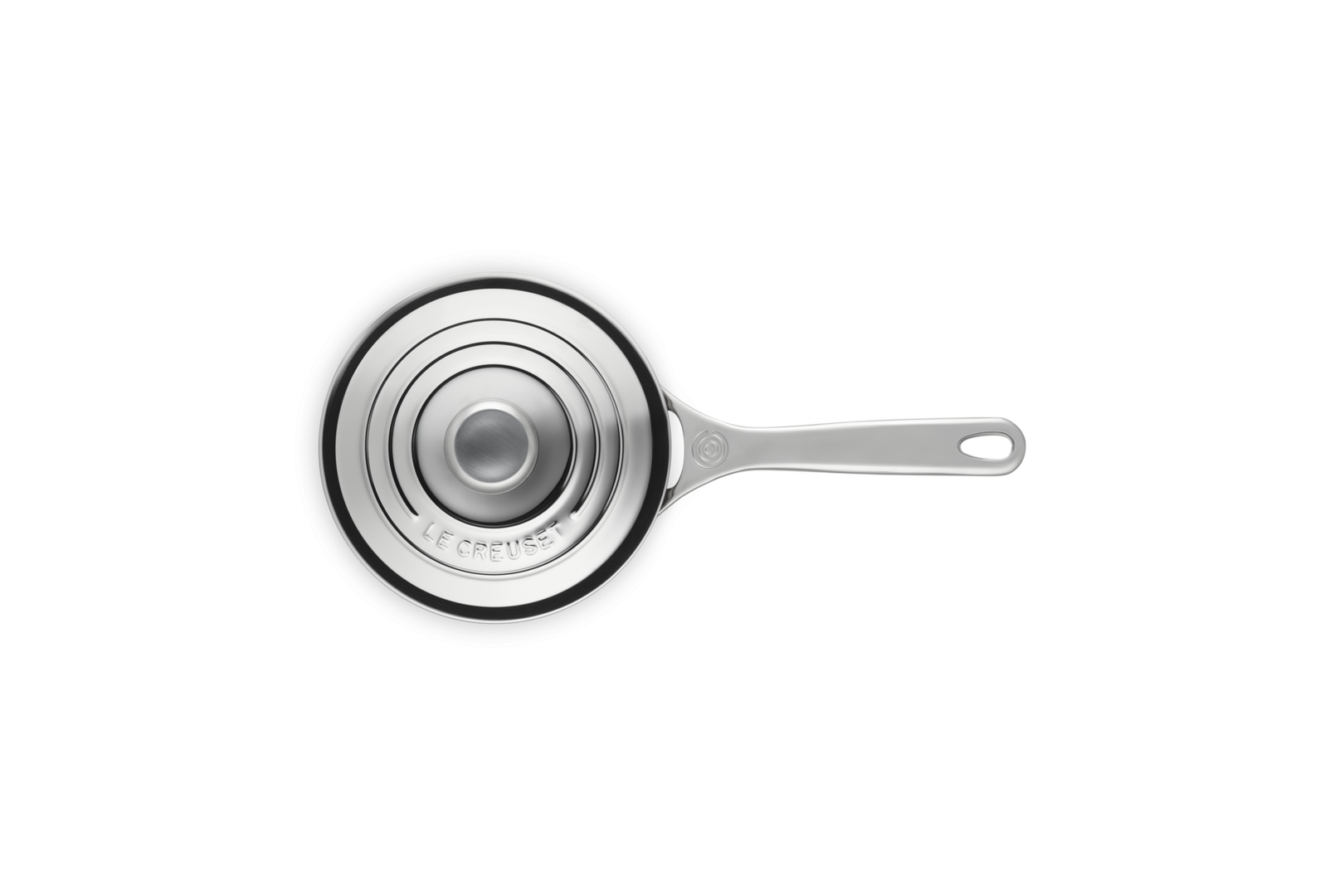 Casseruola con coperchio in acciaio inox - 16 CM / 1.9 L