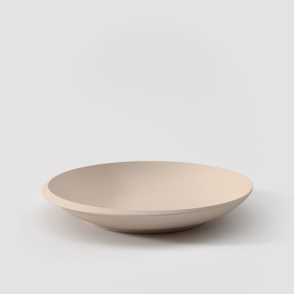 NEWMOON Ciotola - Beige, 750 ml, Premium Porcelain