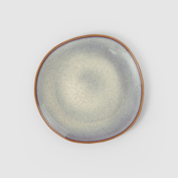 LAVE Piatto piano - Beige, 28 x 27,8 cm, terracotta