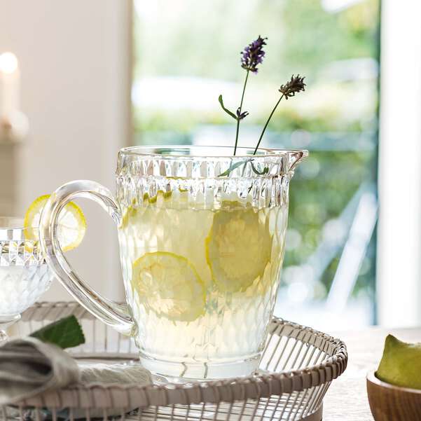 BOSTON Brocca per acqua - Trasparente, 1000 ml, cristallo