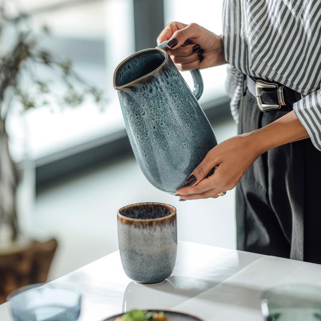 LAVE Brocca - Azzurra, 1,6 L, terracotta