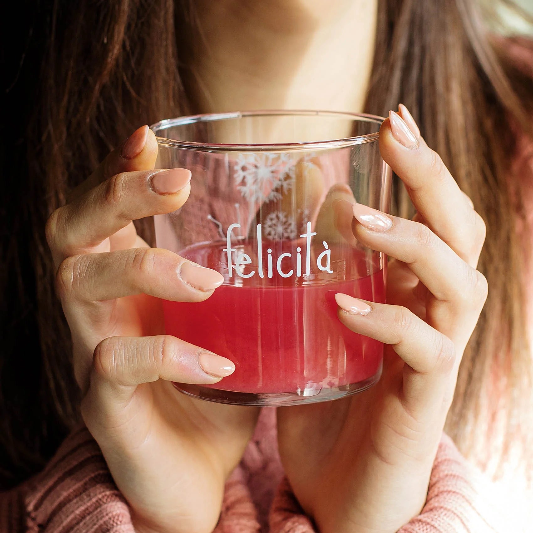 SET 6 bicchieri "Felicità" - 35 CL