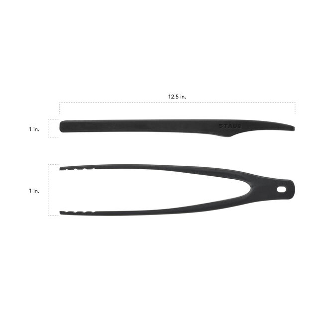Pinza, 31 cm nero
