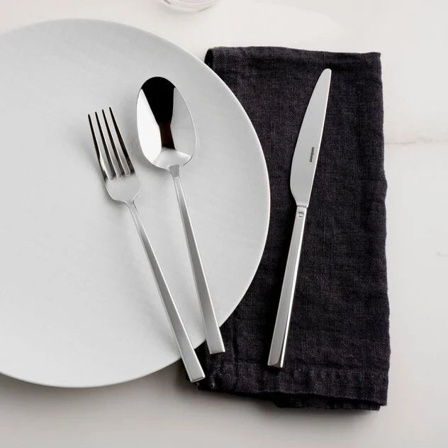 ROCK Servizio tavola 3 PZ Monoblocco - Accaio Inox Mirror