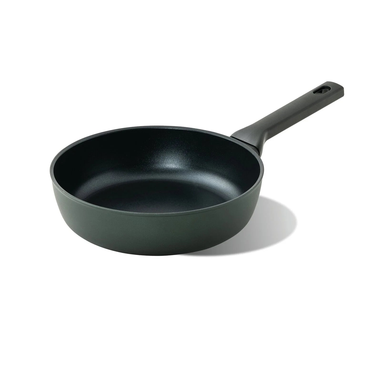 TITAN PRO GREEN Padella Alta in Alluminio 20 CM - Verde Scuro