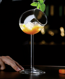 SLANTED WINE Bicchiere in Vetro - 150ML