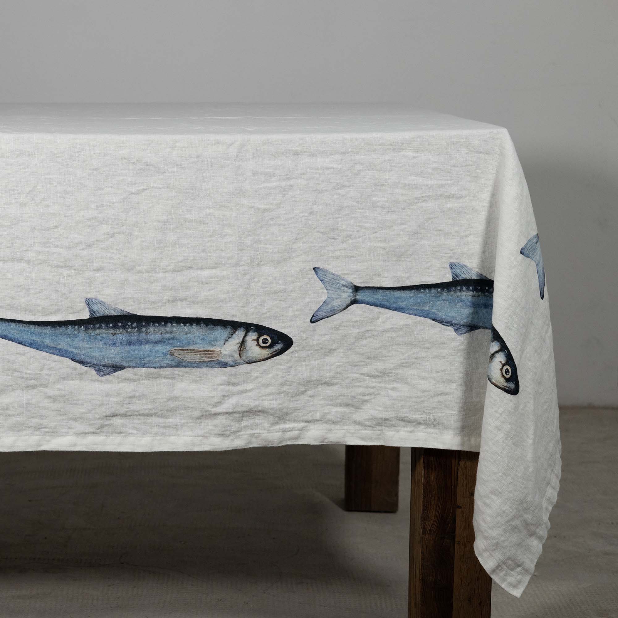 Tovaglia in Lino - Sardine