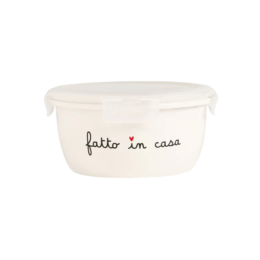 Contenitore rotondo "Fatto in casa" - tg. L