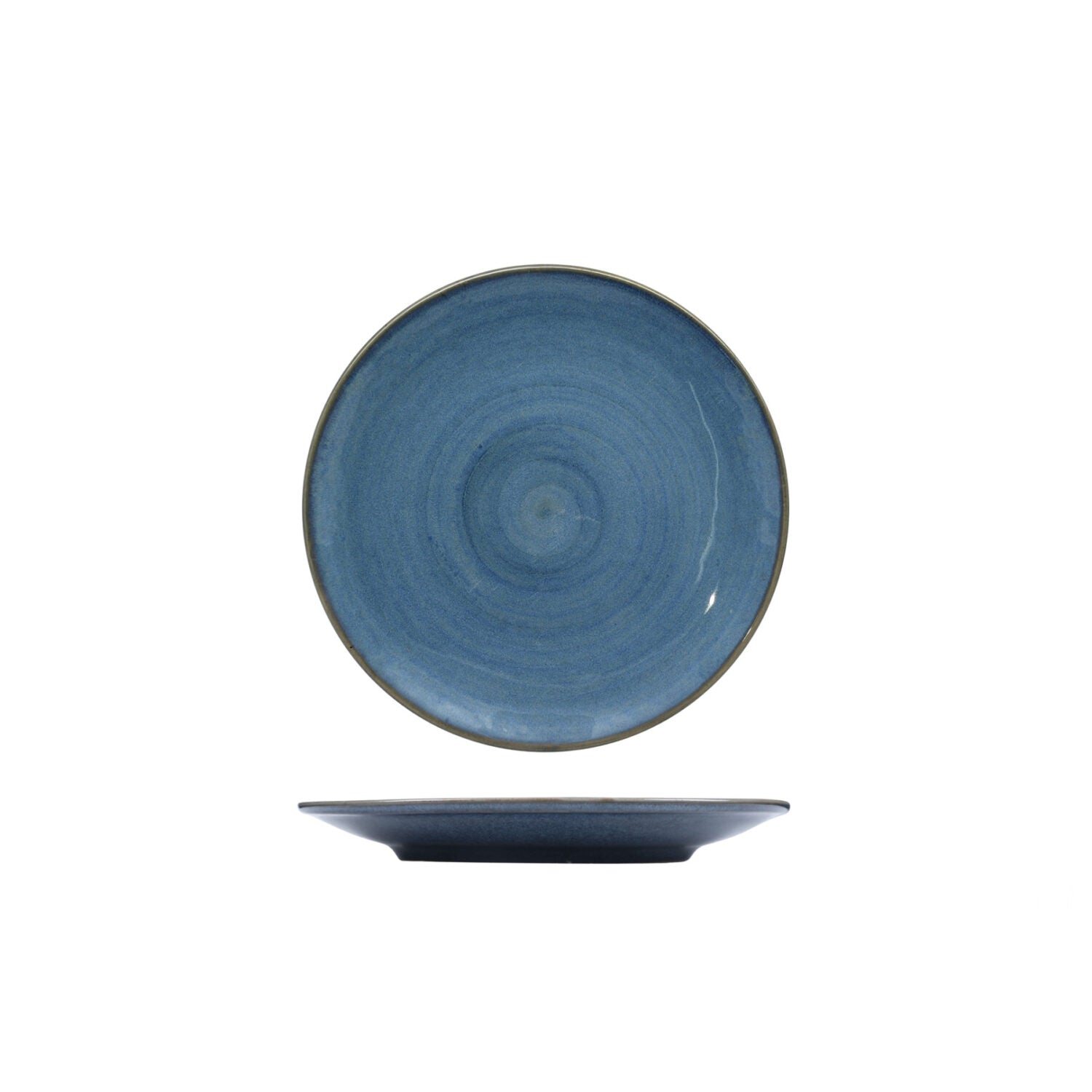 NUAGES OCEAN - PIATTO FRUTTA COUPE CM 22,5 STONEWARE REACTIVE