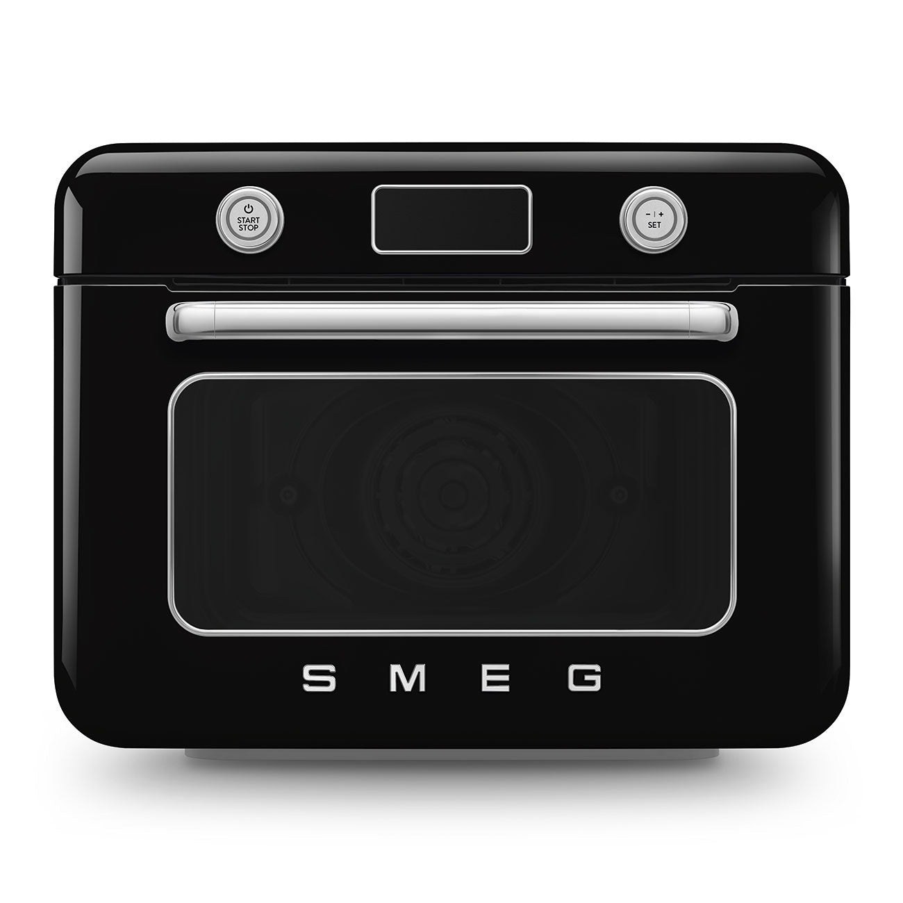 Forno combinato a vapore da appoggio - Nero, Lucido