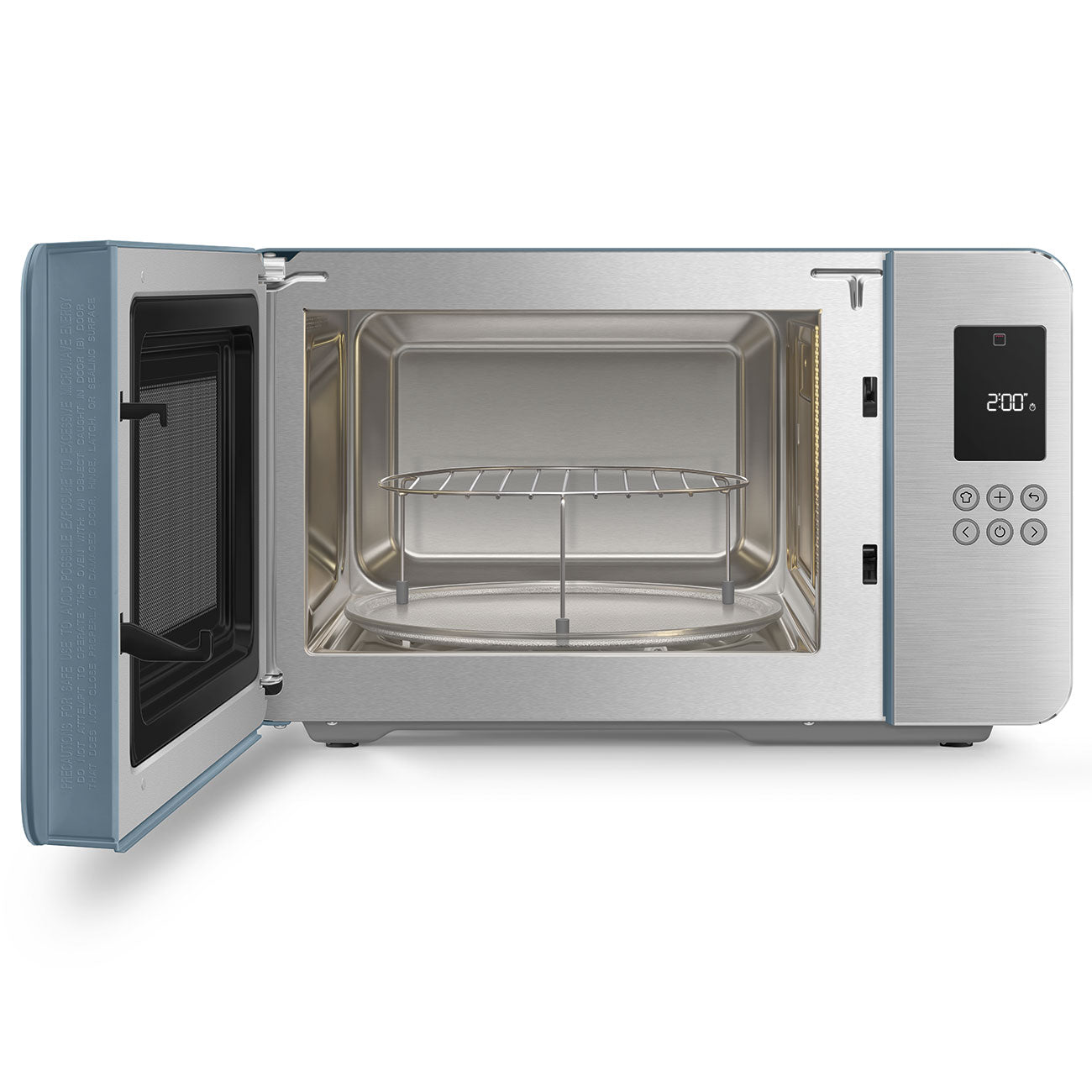 Forno a microonde con grill - Storm Blue, opaco