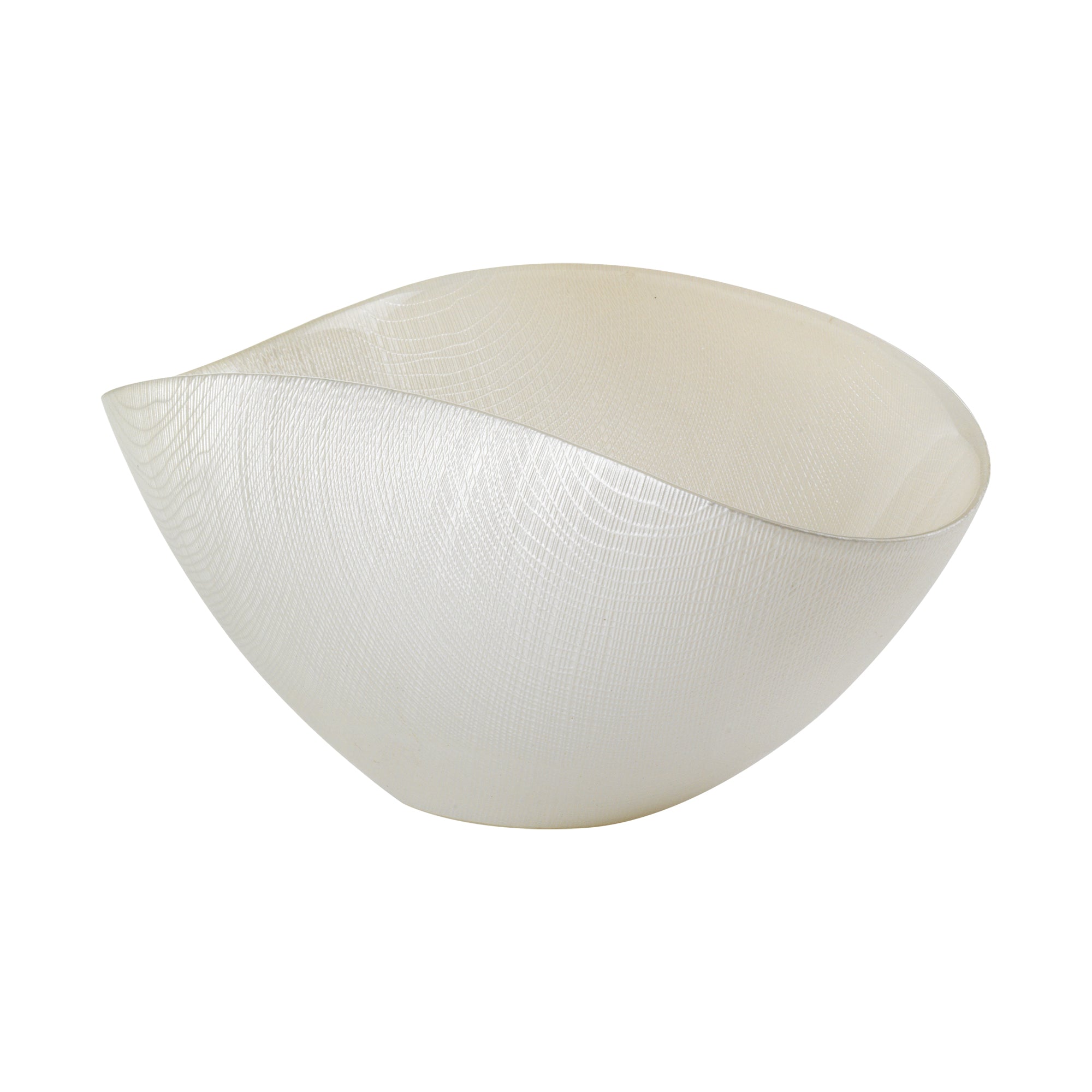 Burano Coppa - 38x11 cm Bianco Perla