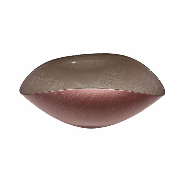 Burano Coppa - 38x11 cm Rosa Vintage Corda