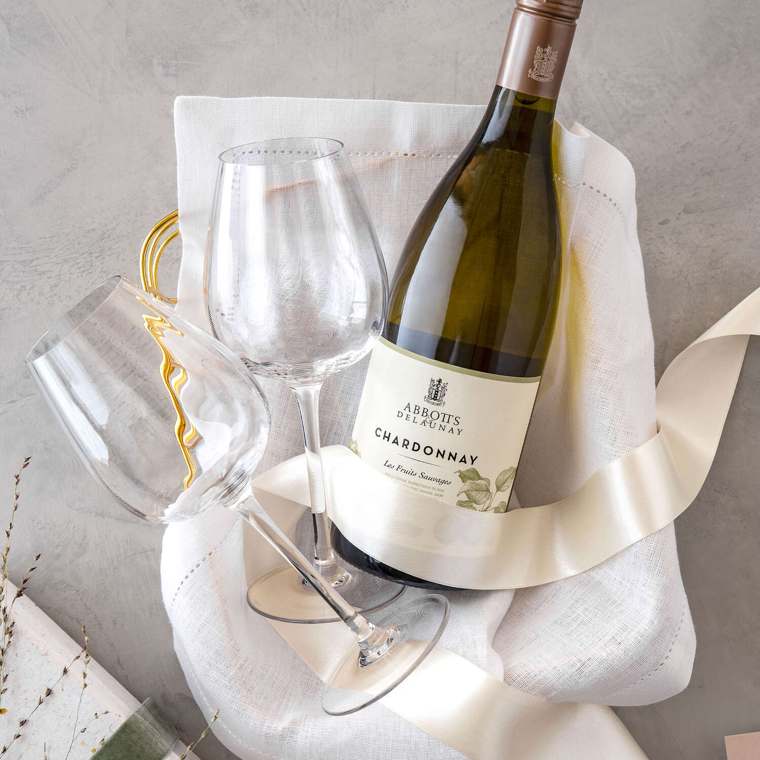 Rose Garden Bicchiere da vino bianco trasparente, 120 ml, cristallo - set da 4