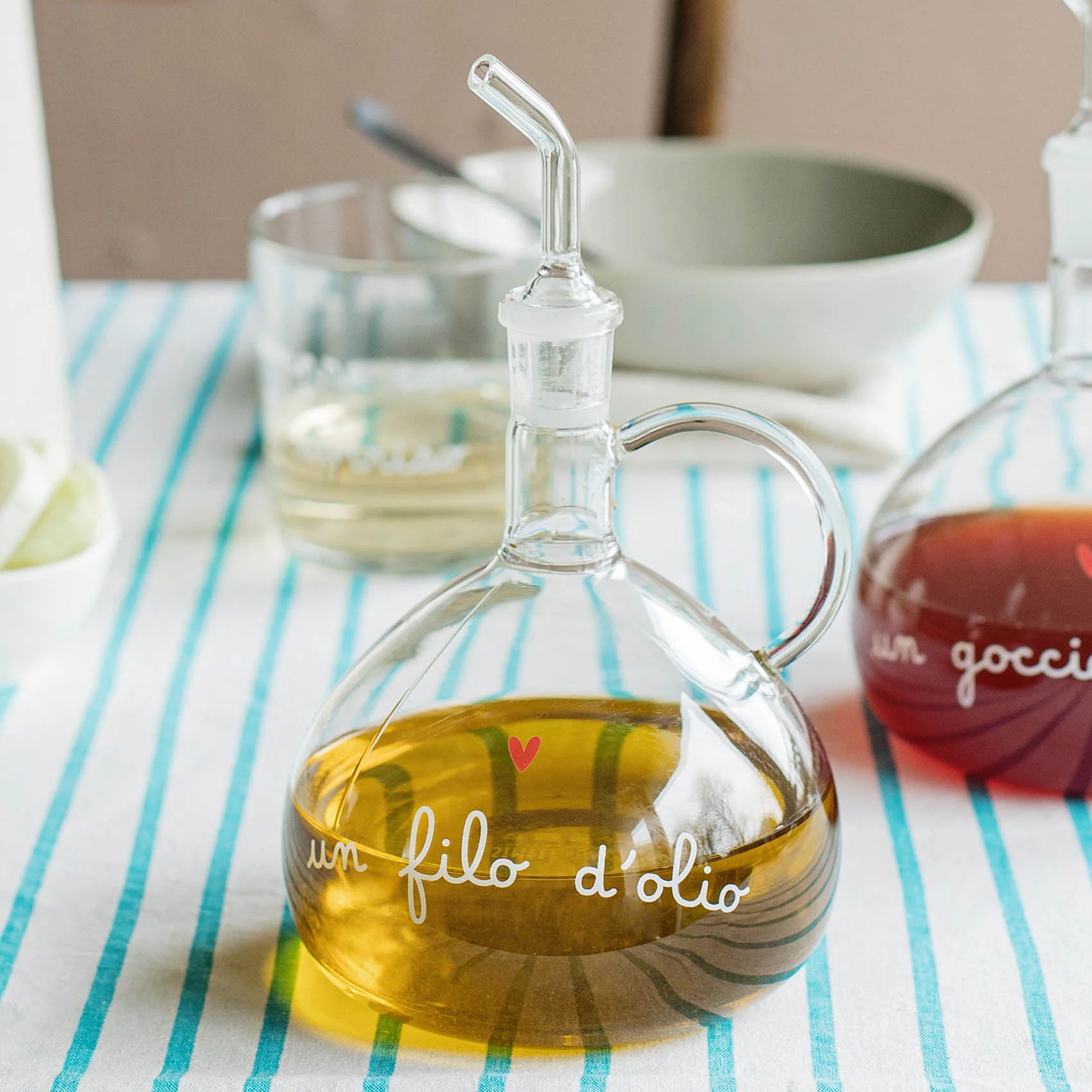 Bottiglia olio "Un filo d'olio" - 610ml