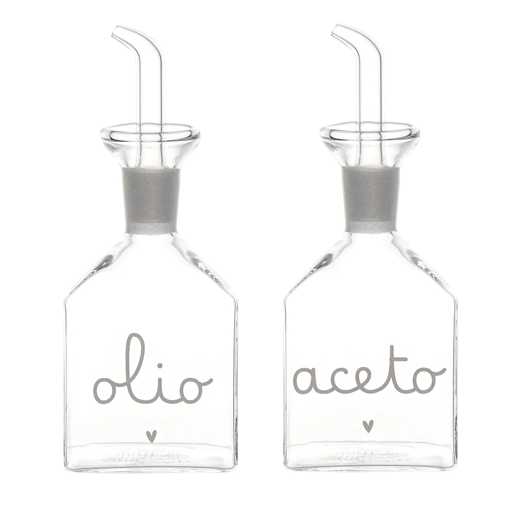 et 2 Bottiglie Aceto e Olio - 2x150m