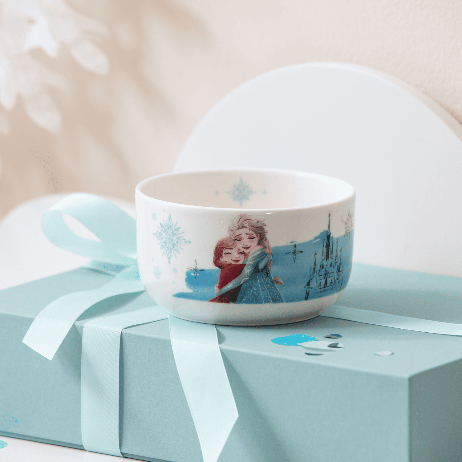Disney Frozen Ciotola per cereali per bambini in porcellana