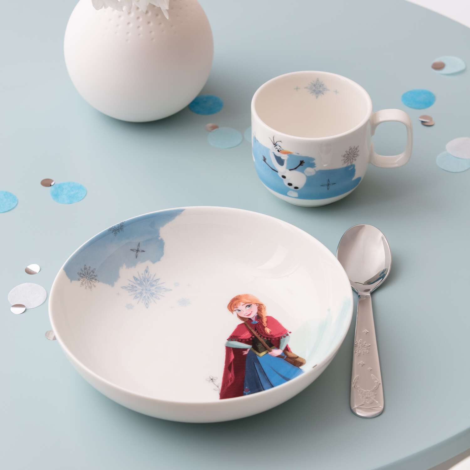 Disney Frozen Piatto fondo per bambini 19 cm in porcellana