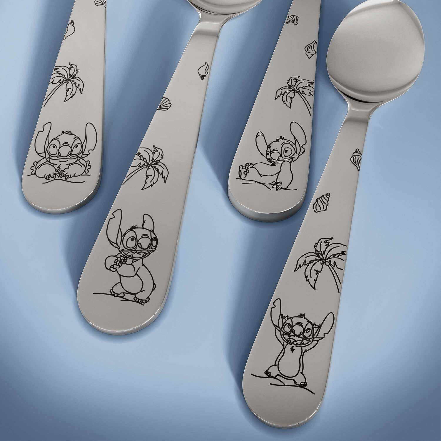 Disney Stitch Posate per bambini in acciaio inossidabile