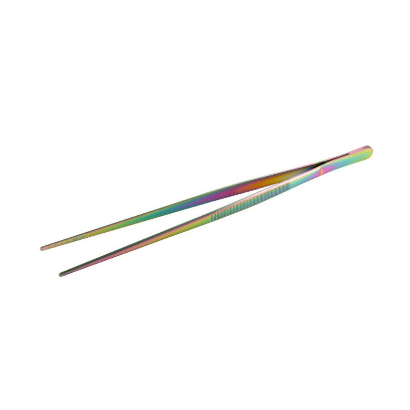 Pinza dritta tuttiXuno in acciaio inox rivestita in PVD rainbow cm 30