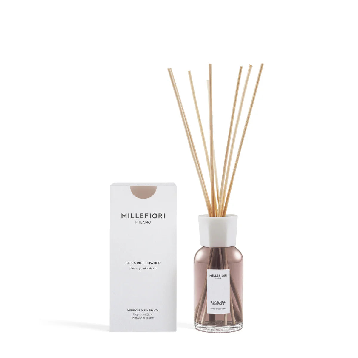 Diffusore A Bastoncini Milano Silk & Rice Powder 250 ML