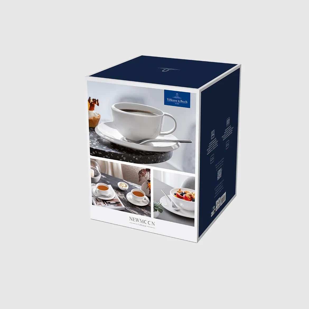 Set da colazione e caffè NewMoon per 6 persone, 18 pezzi