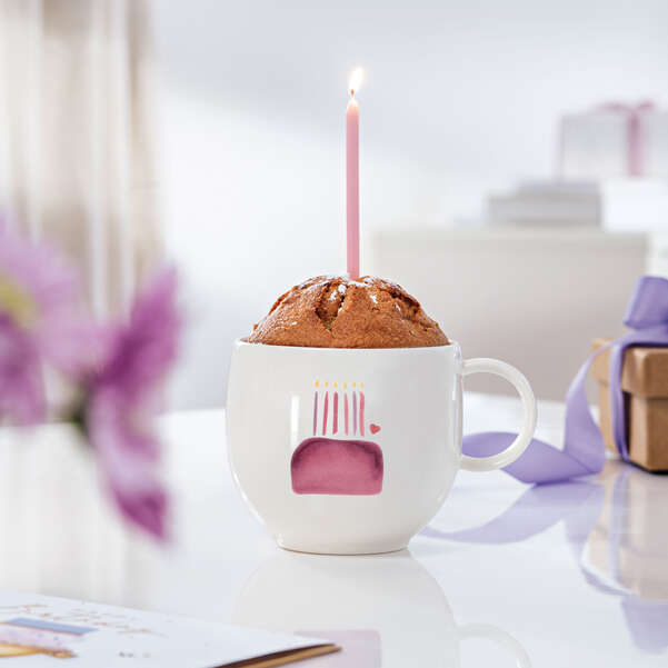 With Love Tazza con manico bianca, HAPPY BIRTHDAY, 290 ml
