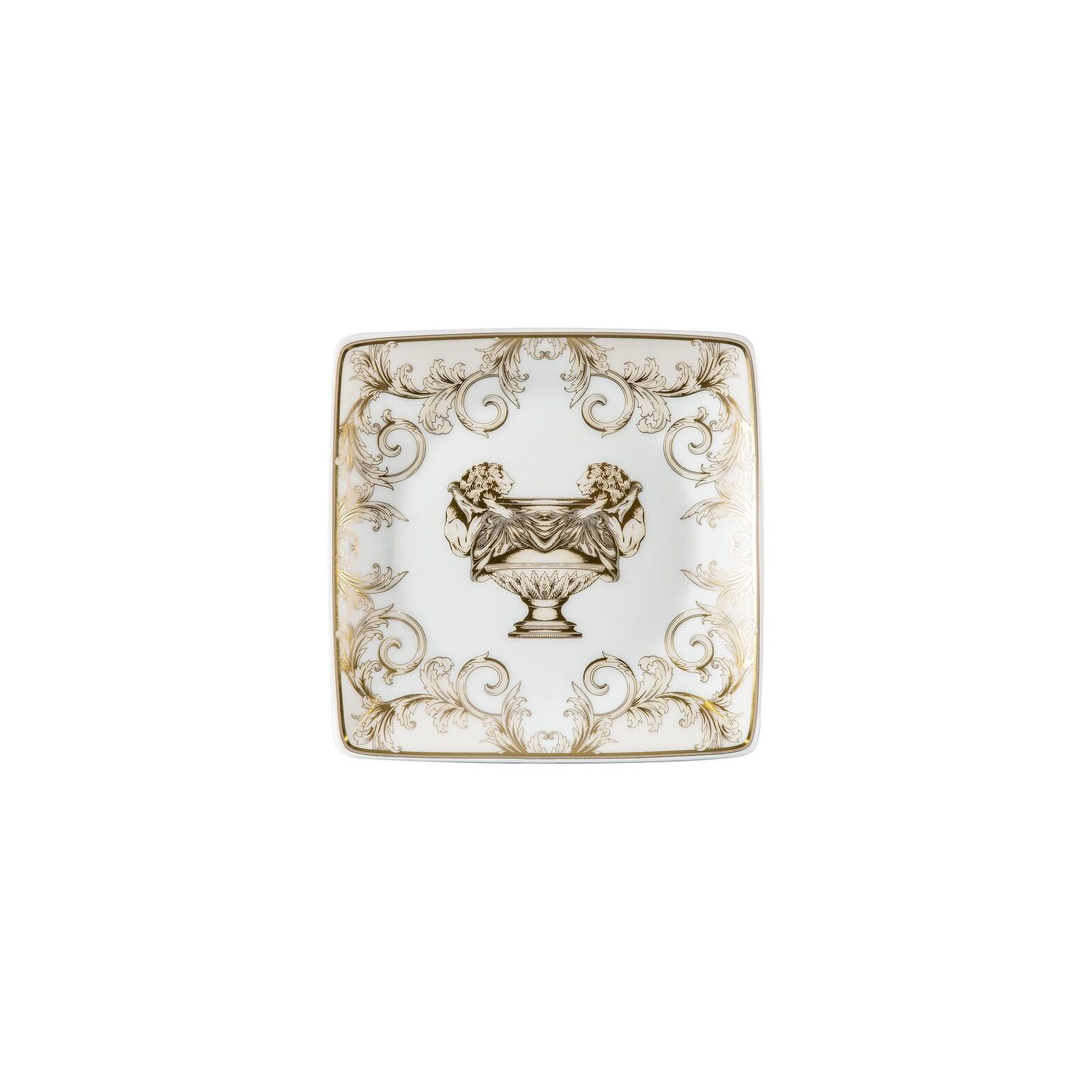 Versace La Coppa degli Dei Ciotola quadrata piatta da 12 cm