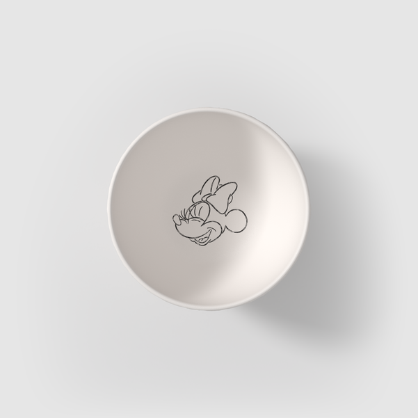 Manufacture - Mickey Mouse Ciotola per cereali bianco