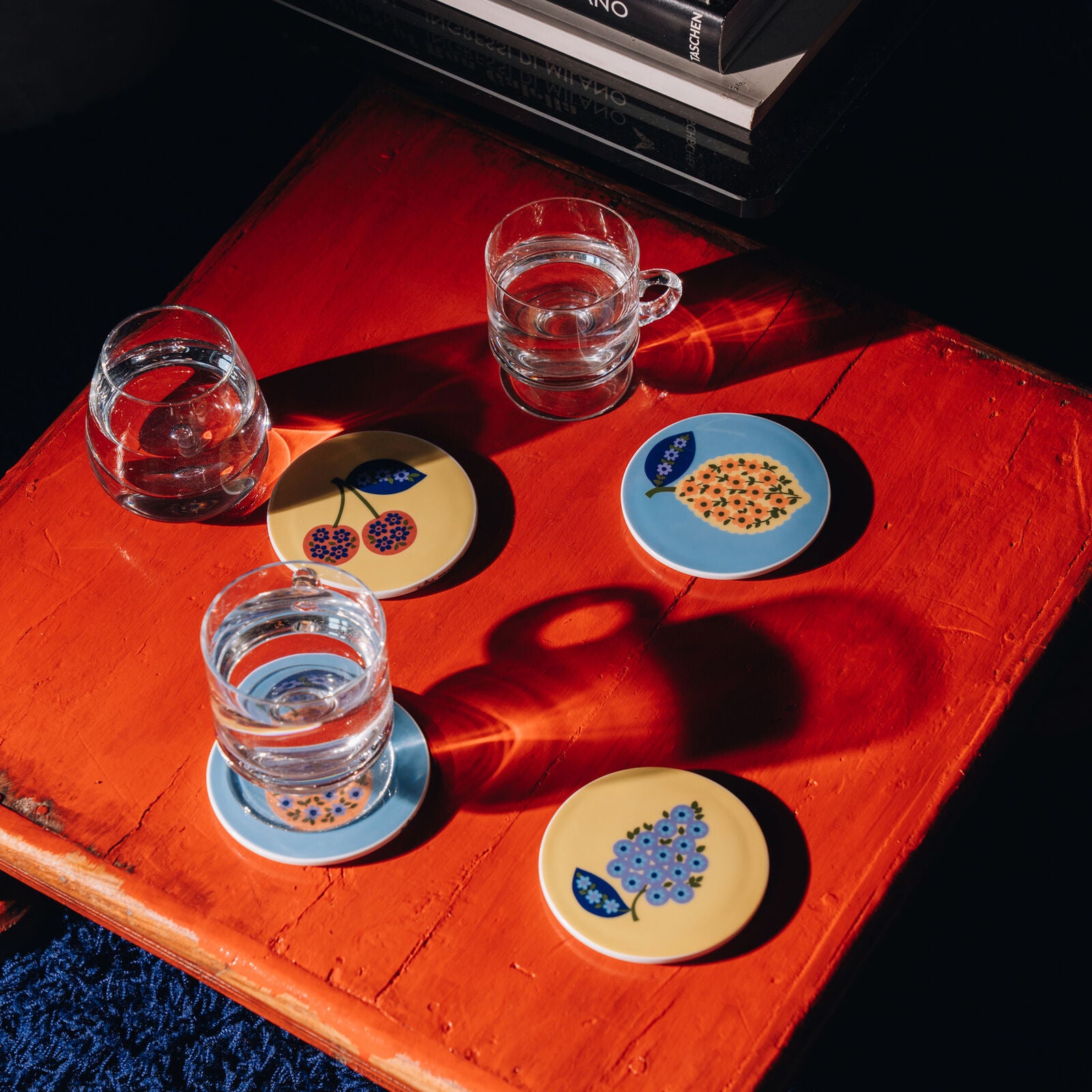 Home Flower Farm Set 4 sottobicchieri