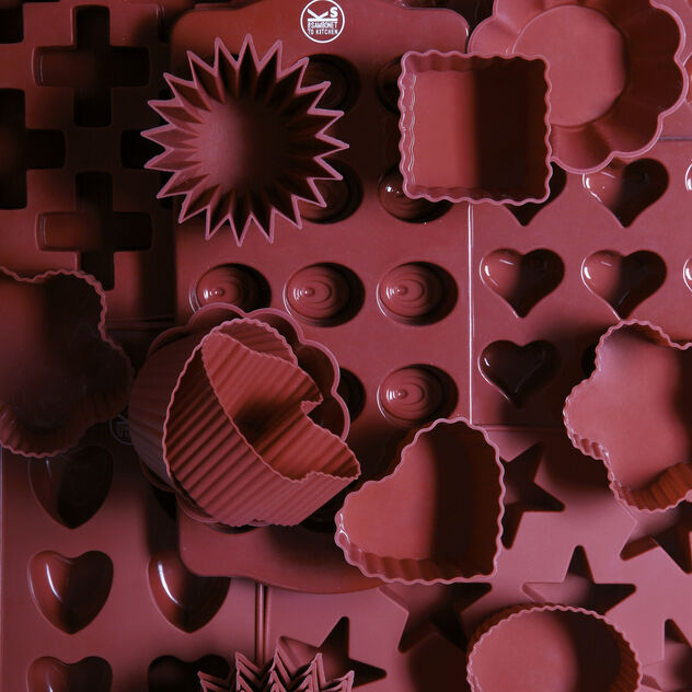 Stampo ovale per cupcake, 6 pz Silicone