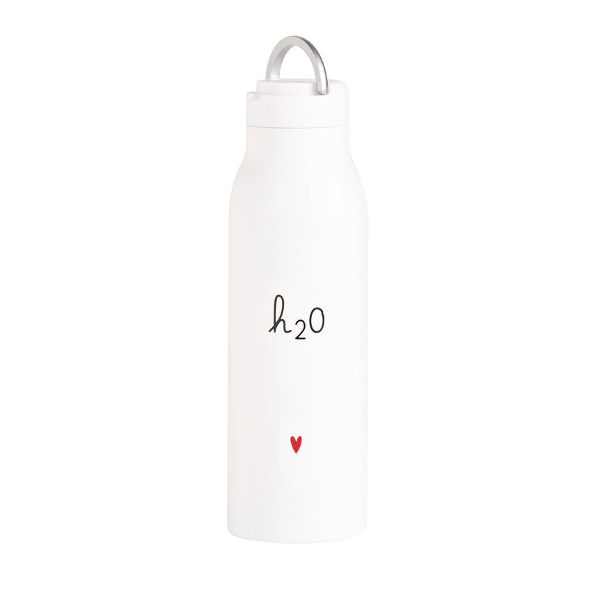 Borraccia termica H2O cuore - 0,5 l