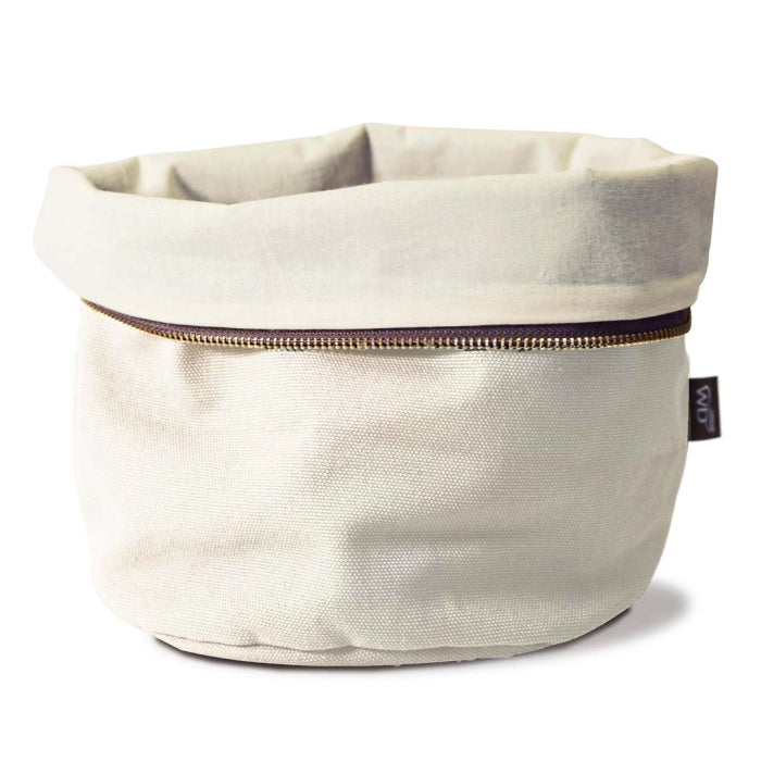 Sacchetto pane riscaldabile in cotone. Colore BEIGE.