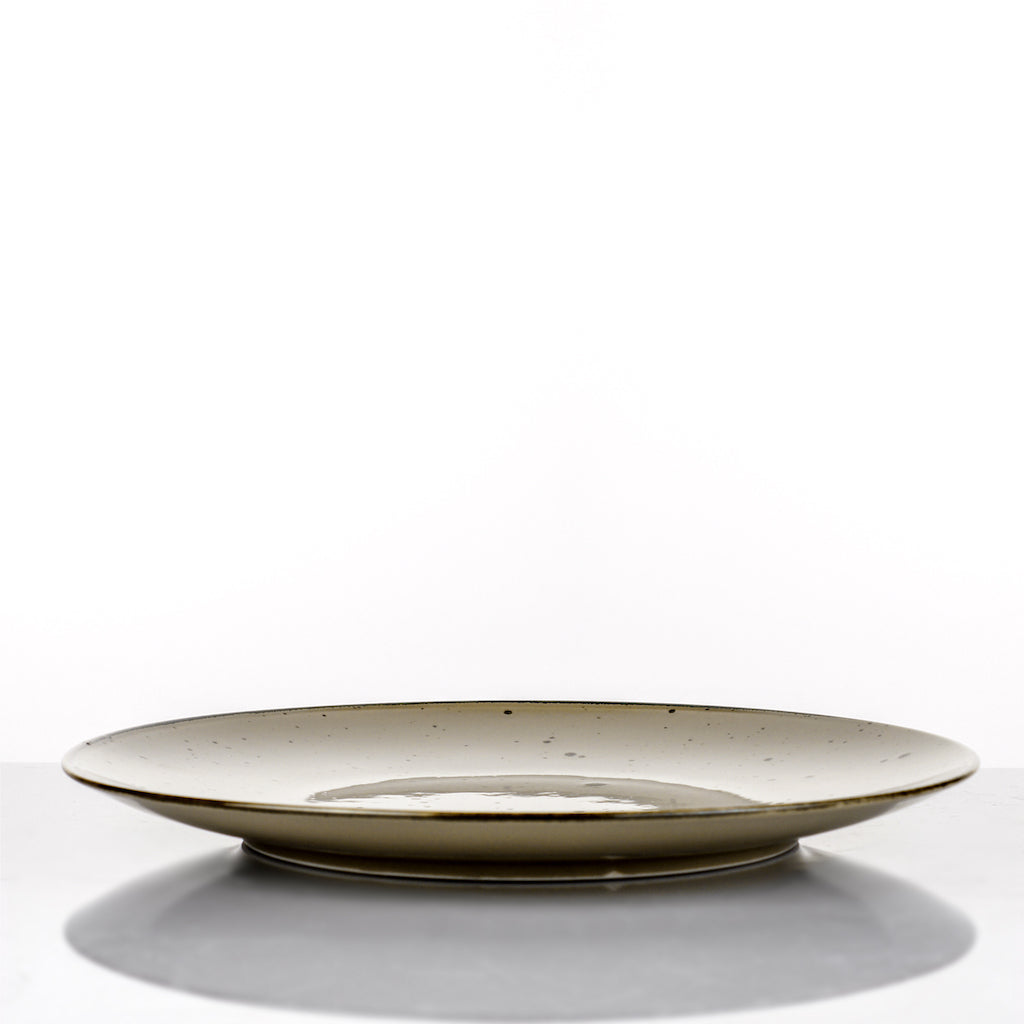 Piatto Portata Rotondo 31 cm Cottage Tortora