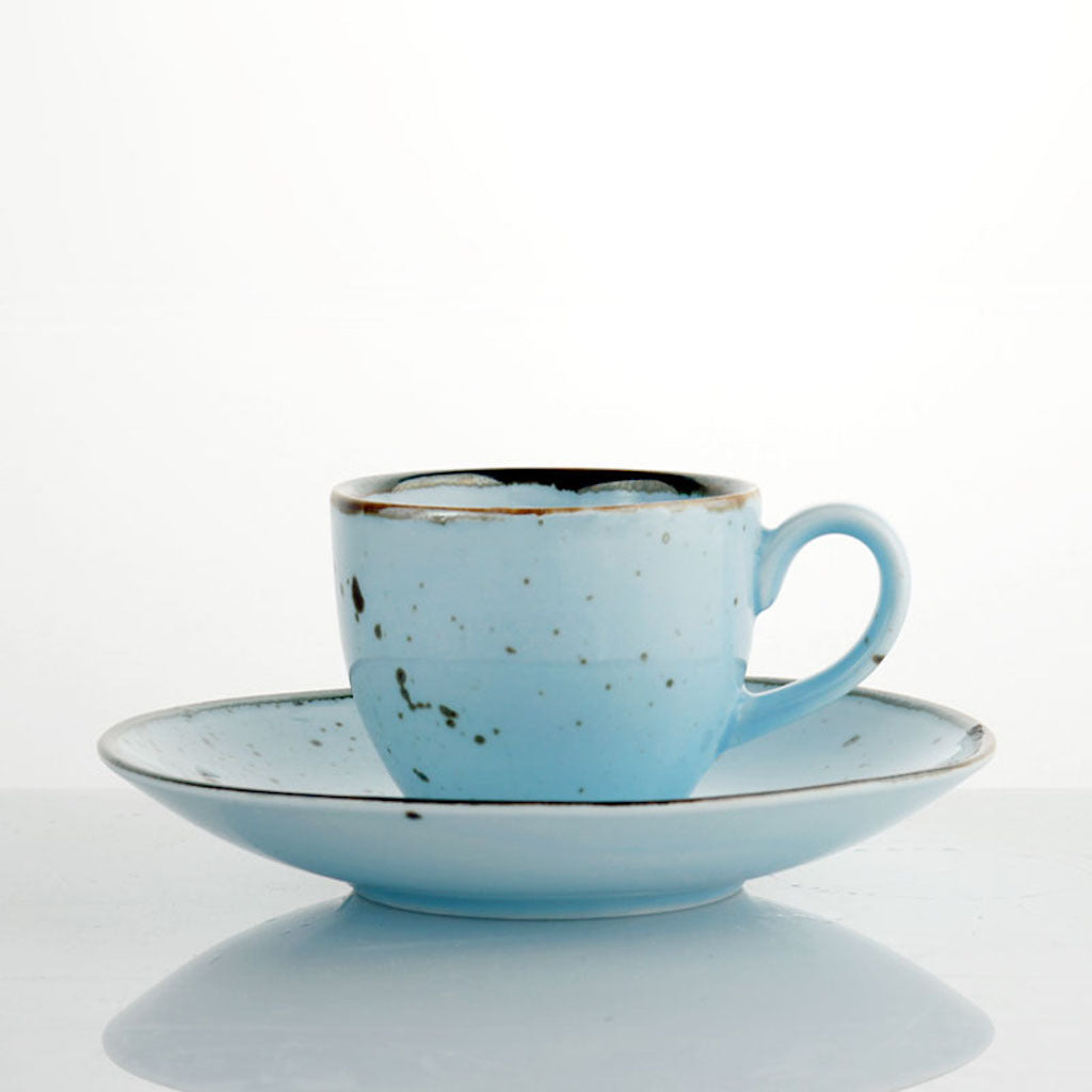 Set 6 Tazze Caffe' cp Cottage Sky