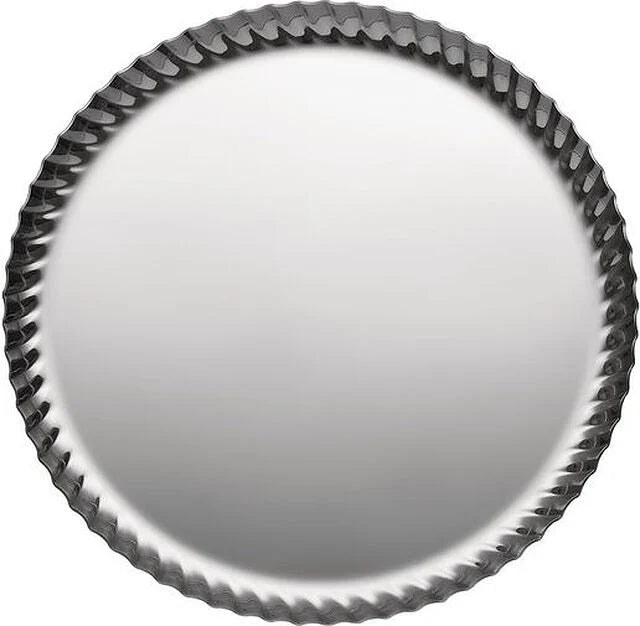 Pleats, Vassoio rotondo, INOX