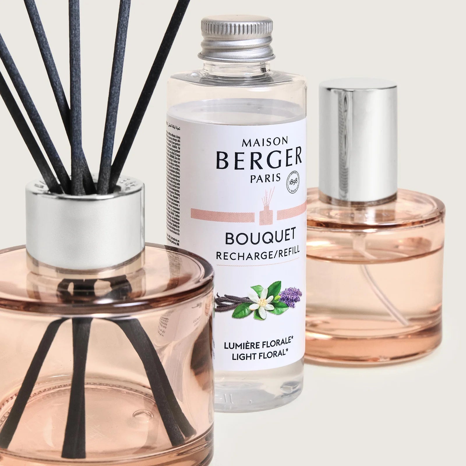 Collezione OPHELIA - Duo Mini Bouquet 90ml e Spray 50gr Lumière Florale