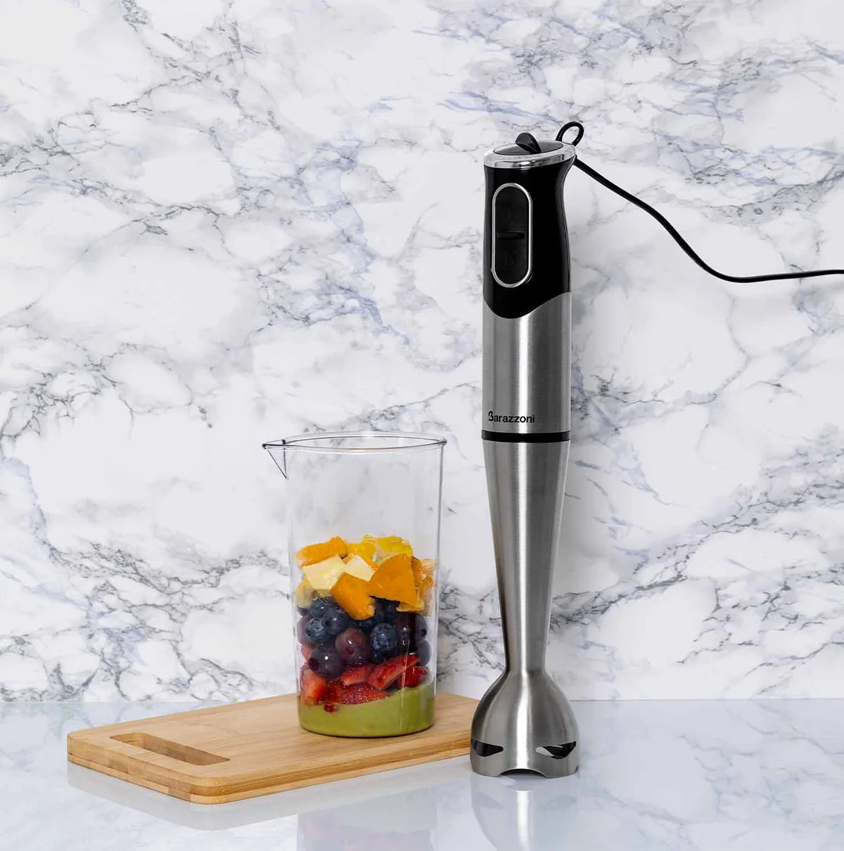 Frullatore a immersione Elettrodomestici Linea Acciaio W 400